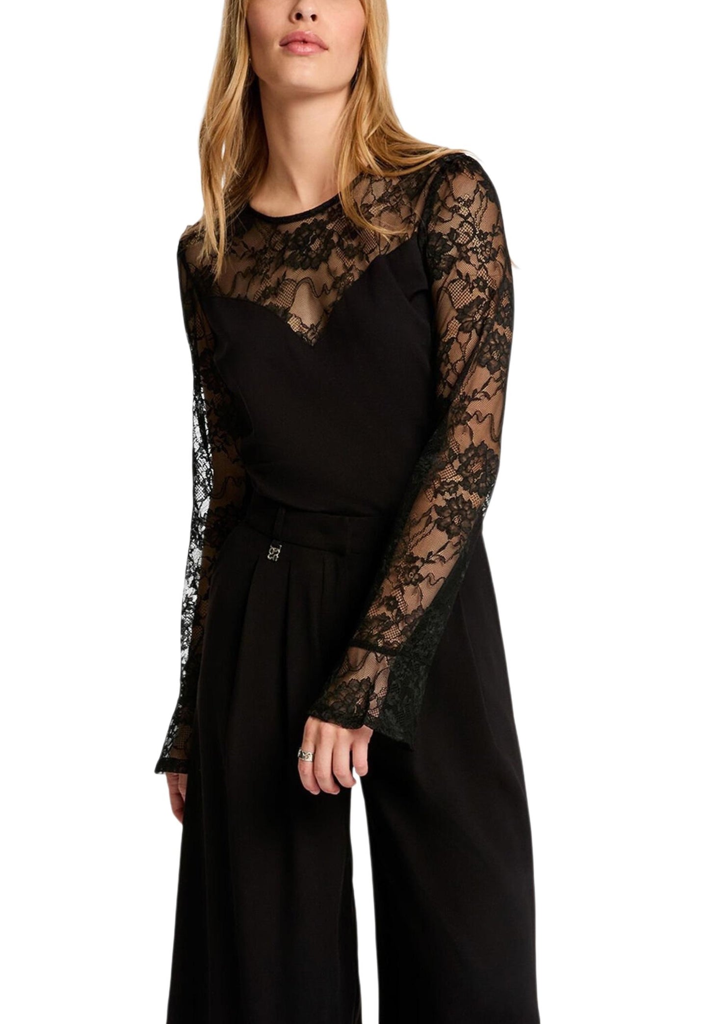 Morgan De Toi Blouse Donna Morgan De Toi 261-TMELO black  black