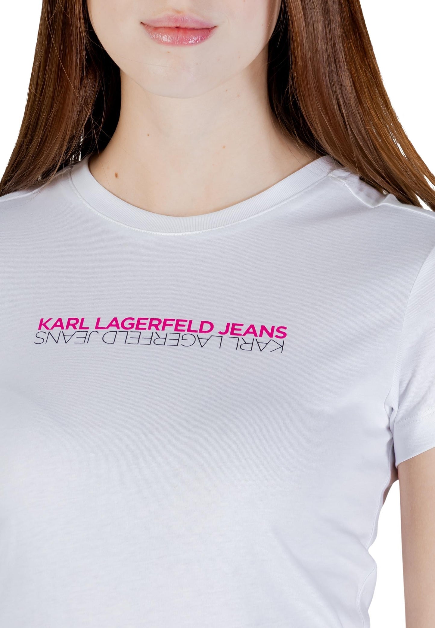 Karl Lagerfeld Jeans T-Shirt Donna Karl Lagerfeld Jeans B1W17053 white  white
