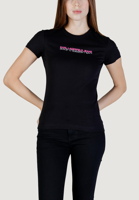 Karl Lagerfeld Jeans T-Shirt Donna Karl Lagerfeld Jeans B1W17053 black  black
