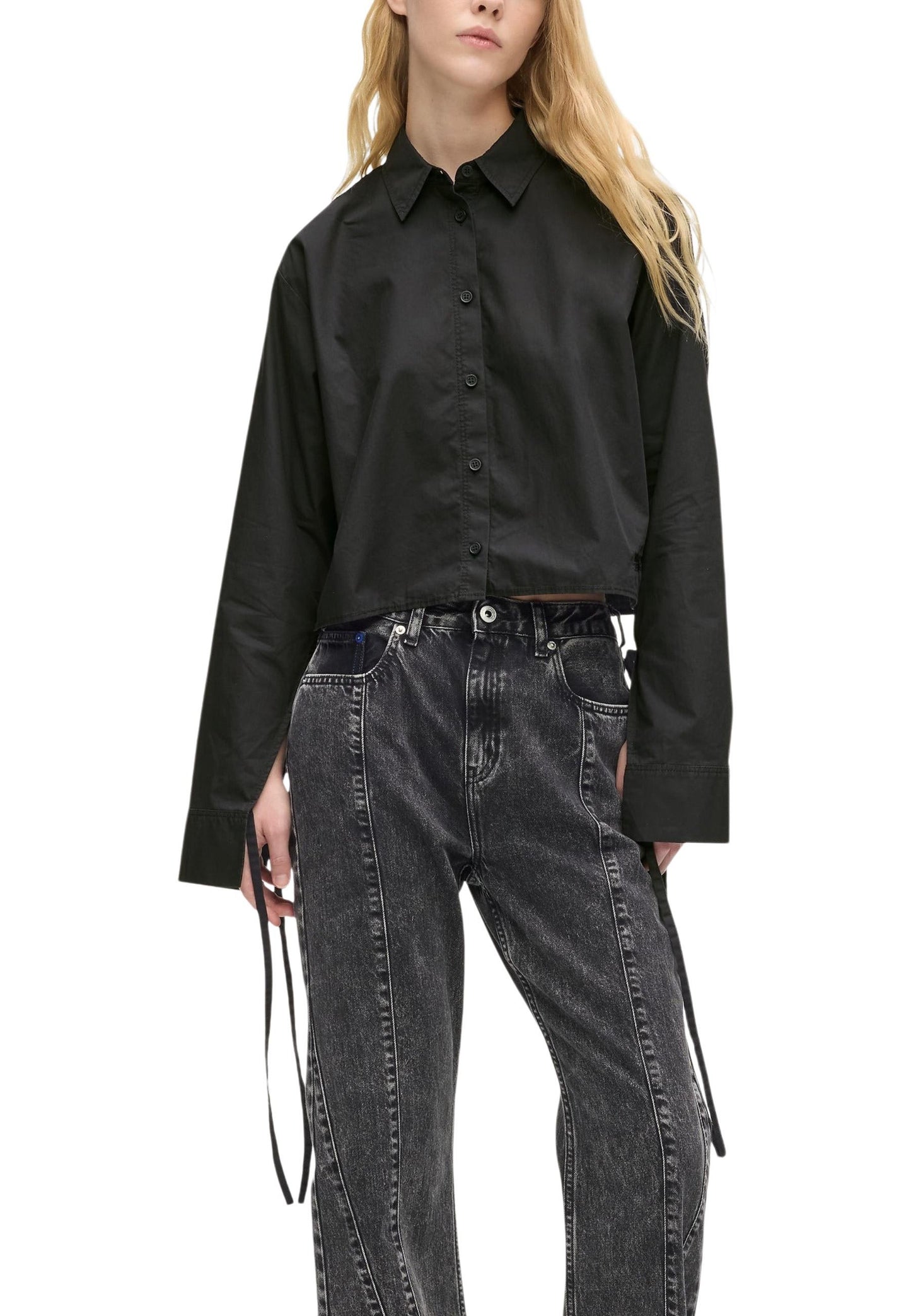 Karl Lagerfeld Jeans Camicia Donna Karl Lagerfeld Jeans B1W11027 black  black