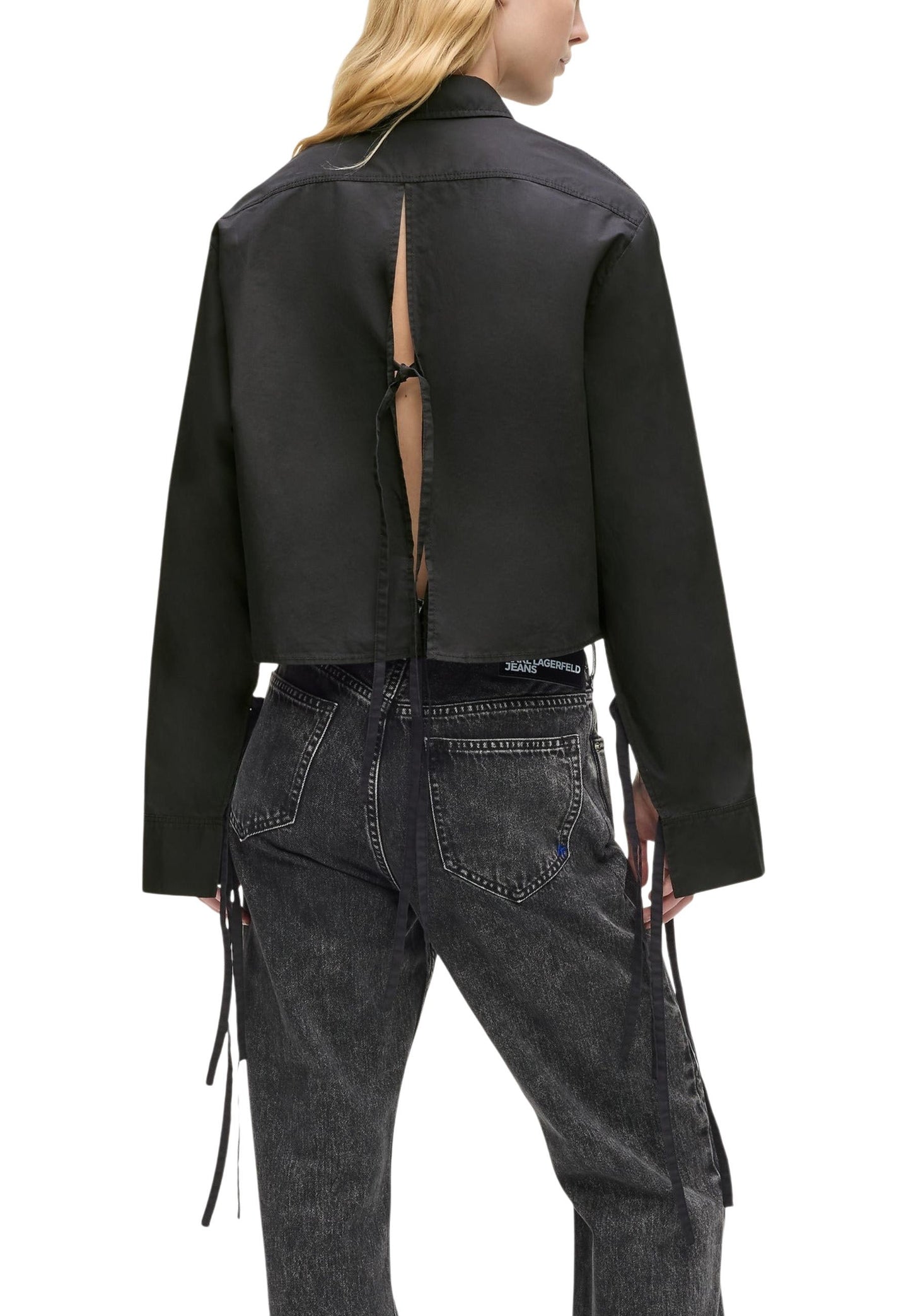 Karl Lagerfeld Jeans Camicia Donna Karl Lagerfeld Jeans B1W11027 black  black