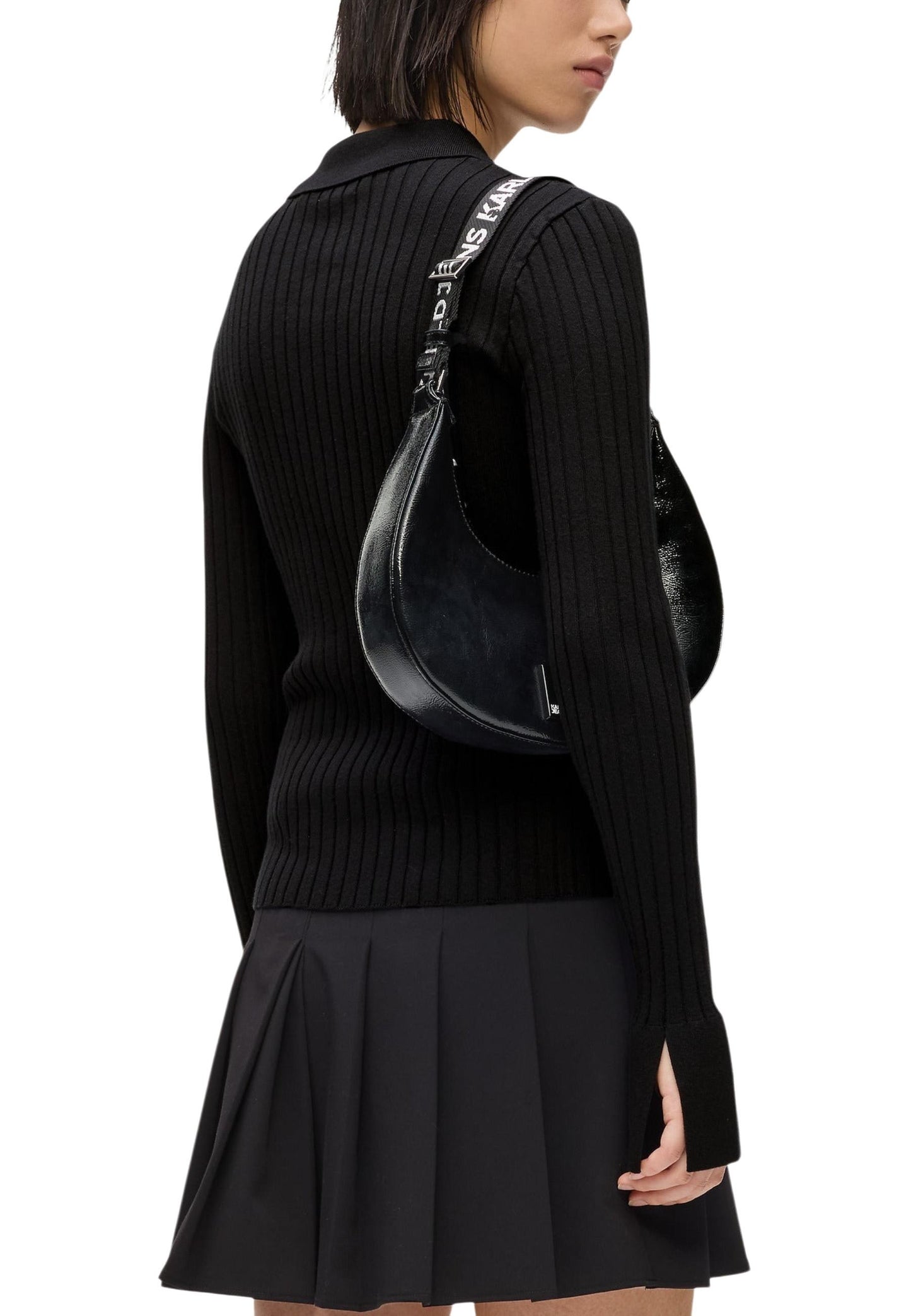 Karl Lagerfeld Jeans Polo Donna Karl Lagerfeld Jeans B1W18026 black  black