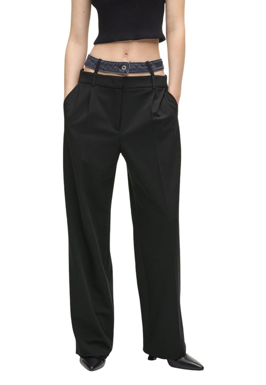 Karl Lagerfeld Jeans Pantaloni Donna Karl Lagerfeld Jeans B1W10085 black  black