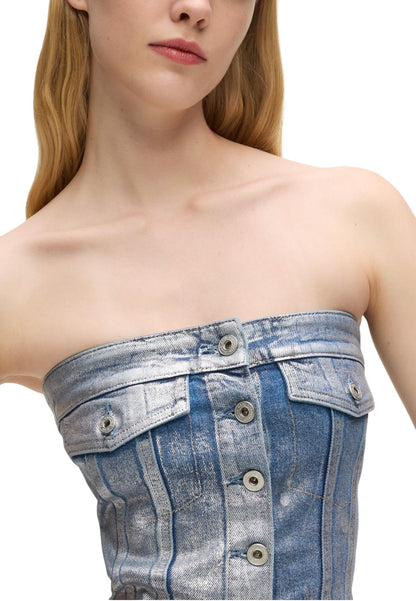 Karl Lagerfeld Jeans Top Donna Karl Lagerfeld Jeans B1W11023 light blue  light blue