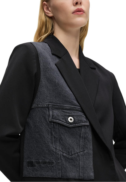 Karl Lagerfeld Jeans Giacca Donna Karl Lagerfeld Jeans B1W14026 black  black