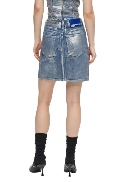 Karl Lagerfeld Jeans Gonna Donna Karl Lagerfeld Jeans B1W12018 light blue  light blue