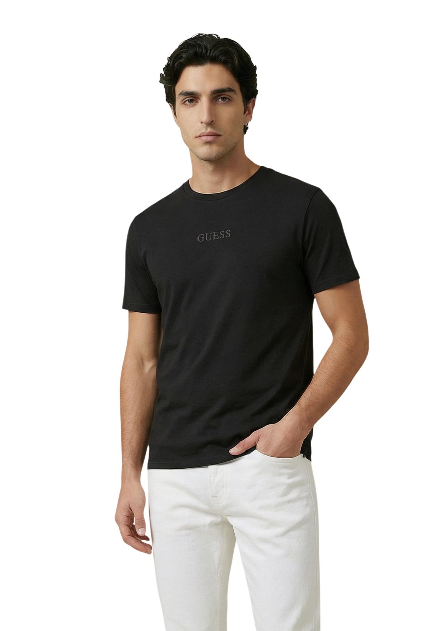 Guess T-Shirt Uomo Guess M6GI27 K3249 black  black