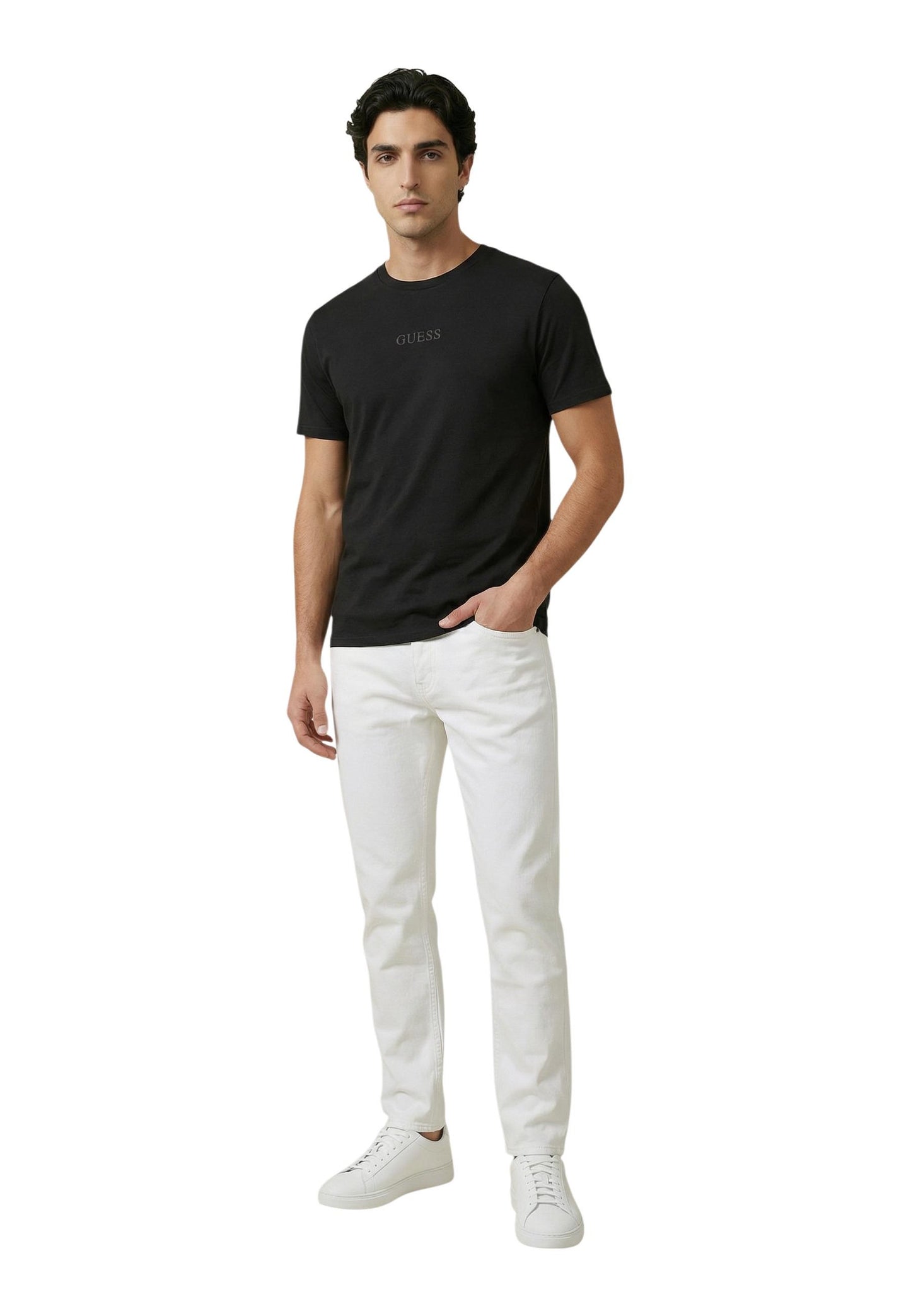 Guess T-Shirt Uomo Guess M6GI27 K3249 black  black
