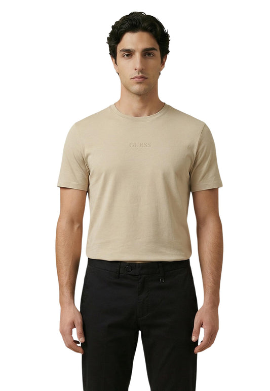 Guess T-Shirt Uomo Guess M6GI27 K3249 beige  beige