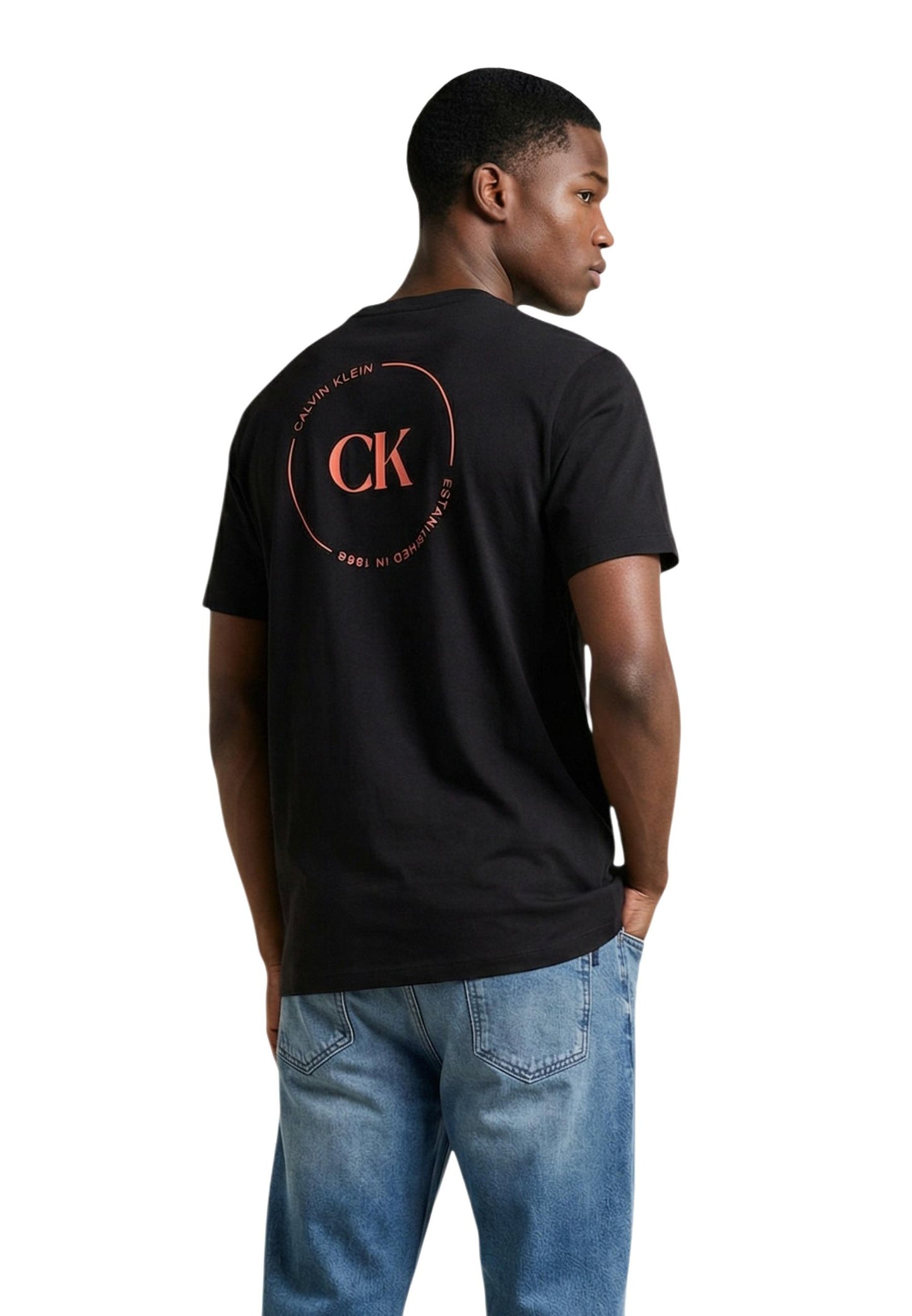 Calvin Klein Jeans T-Shirt Uomo Calvin Klein Jeans LV04RF801G black  black