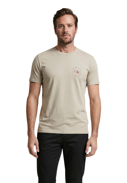 Calvin Klein Jeans T-Shirt Uomo Calvin Klein Jeans LV04RF801G beige  beige