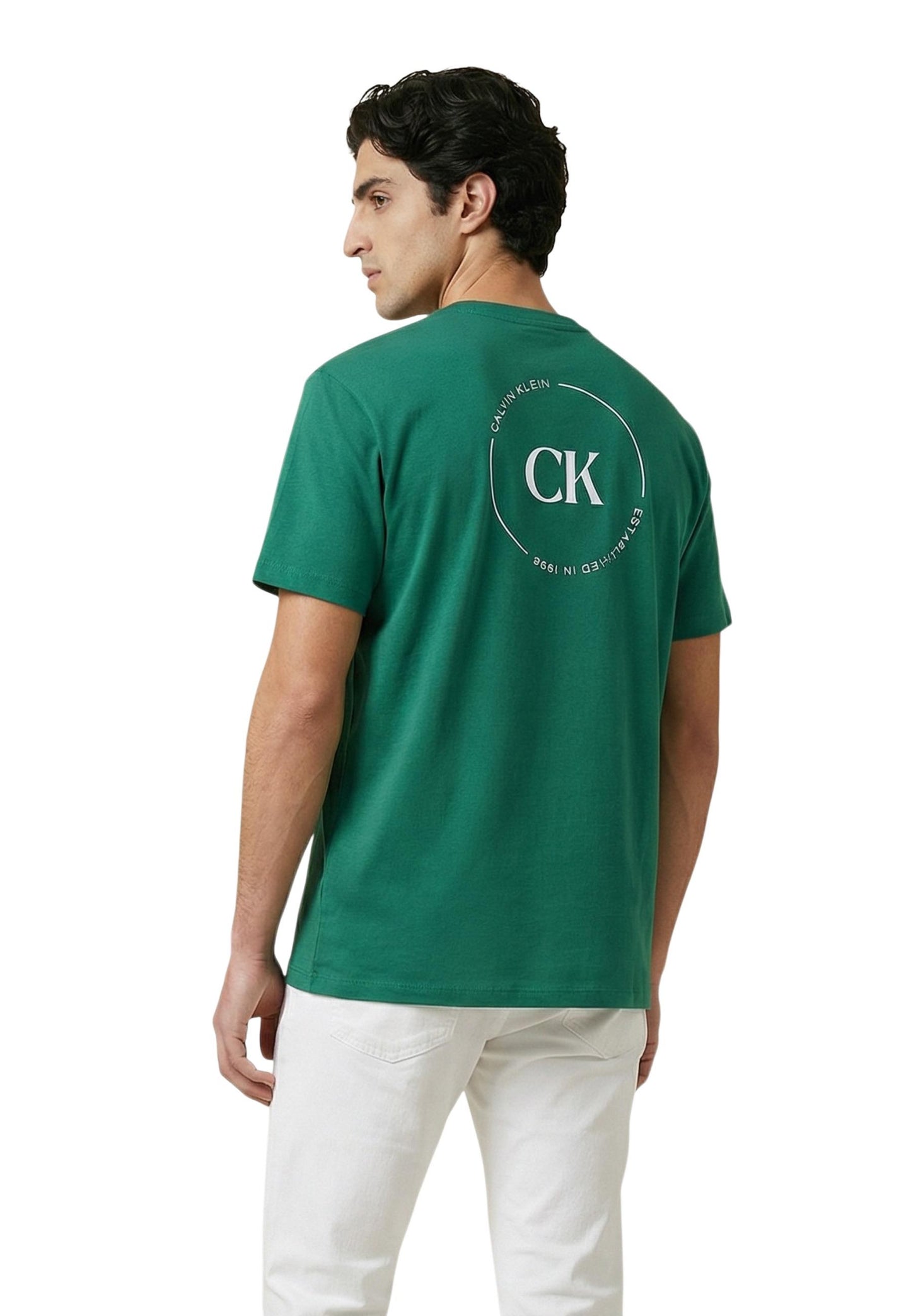 Calvin Klein Jeans T-Shirt Uomo Calvin Klein Jeans LV04RF801G green  green