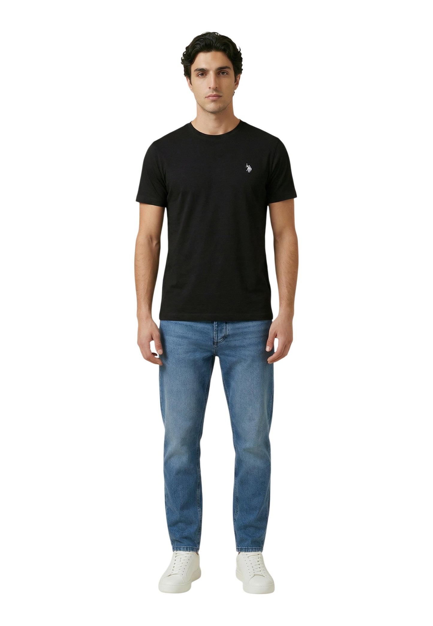 U.s. Polo Assn. T-Shirt Uomo U.S. Polo Assn. US43 154015 black  black