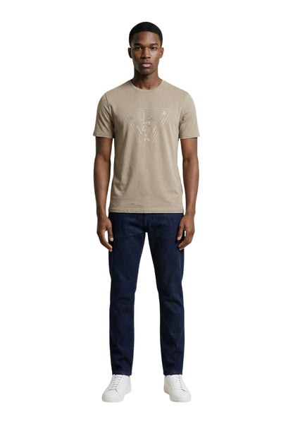 Guess T-Shirt Uomo Guess M6GI11 K2992 beige  beige