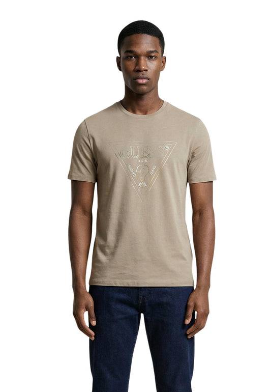 Guess T-Shirt Uomo Guess M6GI11 K2992 beige  beige