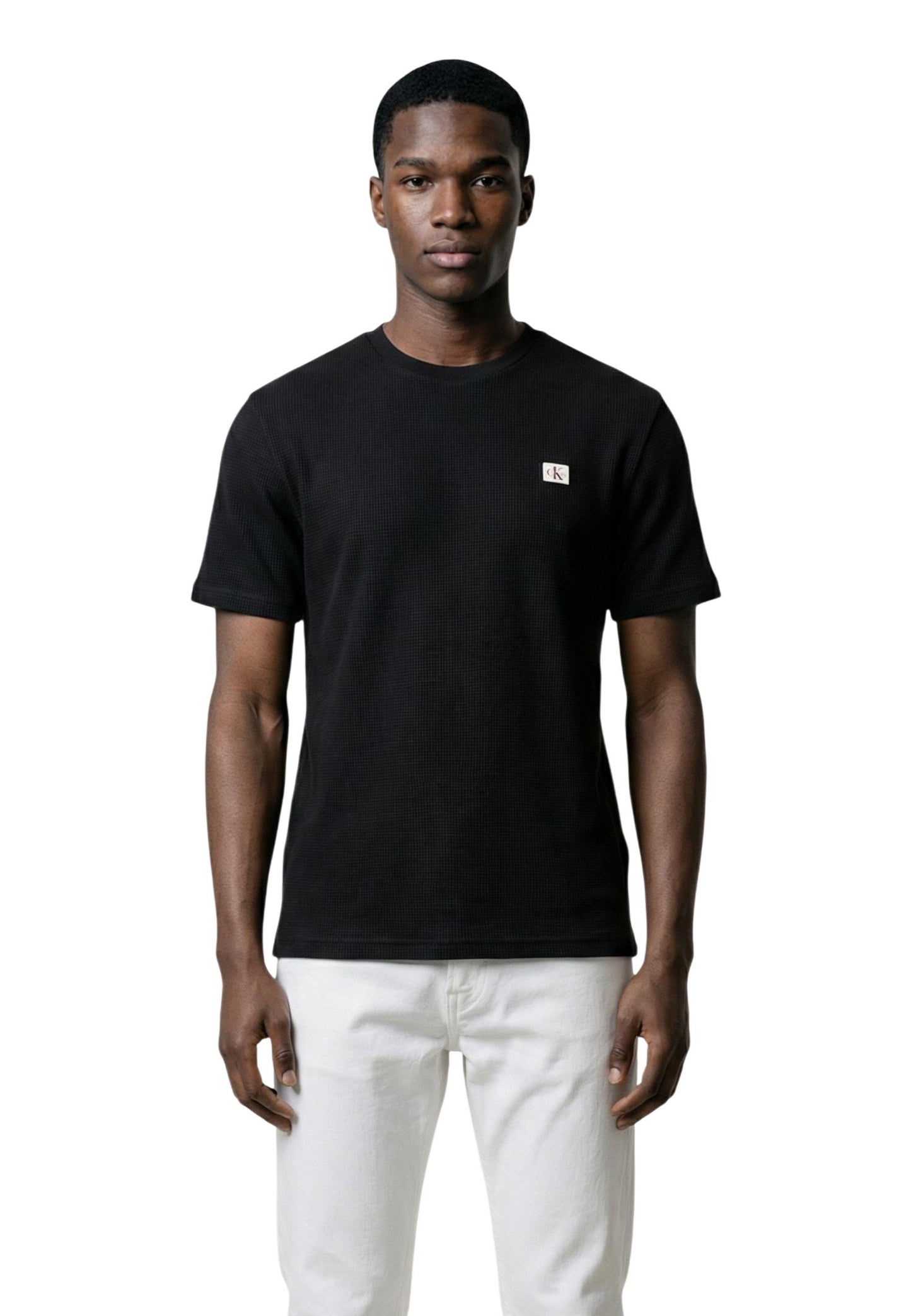 Calvin Klein Jeans T-Shirt Uomo Calvin Klein Jeans LV04RD008G black  black