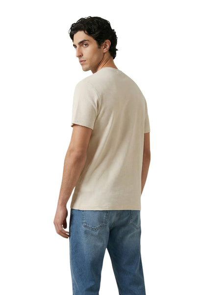 Calvin Klein Jeans T-Shirt Uomo Calvin Klein Jeans LV04RD008G beige  beige
