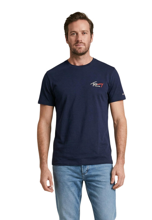 Tommy Hilfiger Jeans T-Shirt Uomo Tommy Hilfiger Jeans DM0DM22538 blue  blue