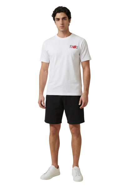 New Balance T-Shirt Uomo New Balance MT6179UM white  white