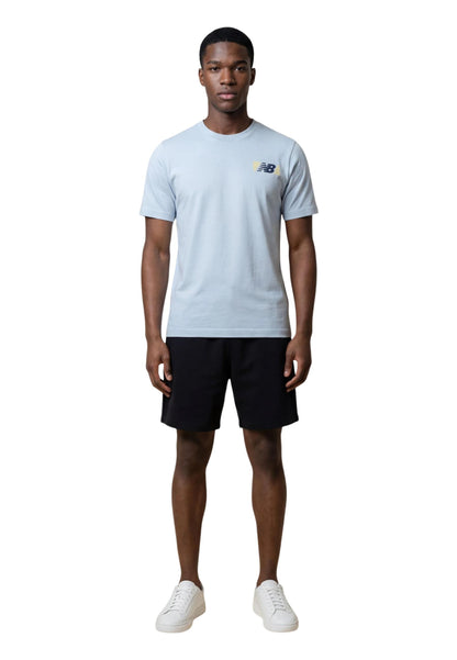 New Balance T-Shirt Uomo New Balance MT6179UM light blue  light blue