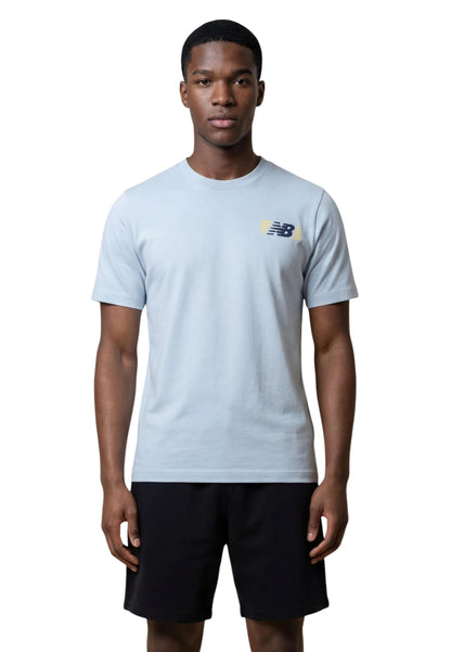 New Balance T-Shirt Uomo New Balance MT6179UM light blue  light blue