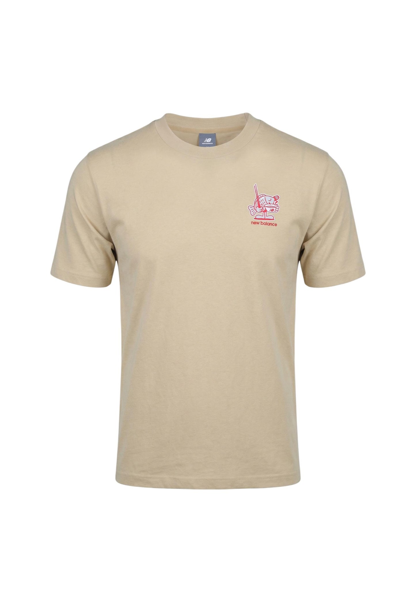 New Balance T-Shirt Uomo New Balance MT61H51D beige  beige