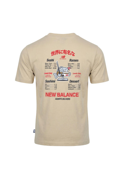 New Balance T-Shirt Uomo New Balance MT61H51D beige  beige
