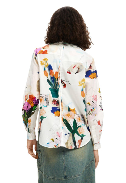 Desigual Camicia Donna Desigual 26SWCW21 white  white