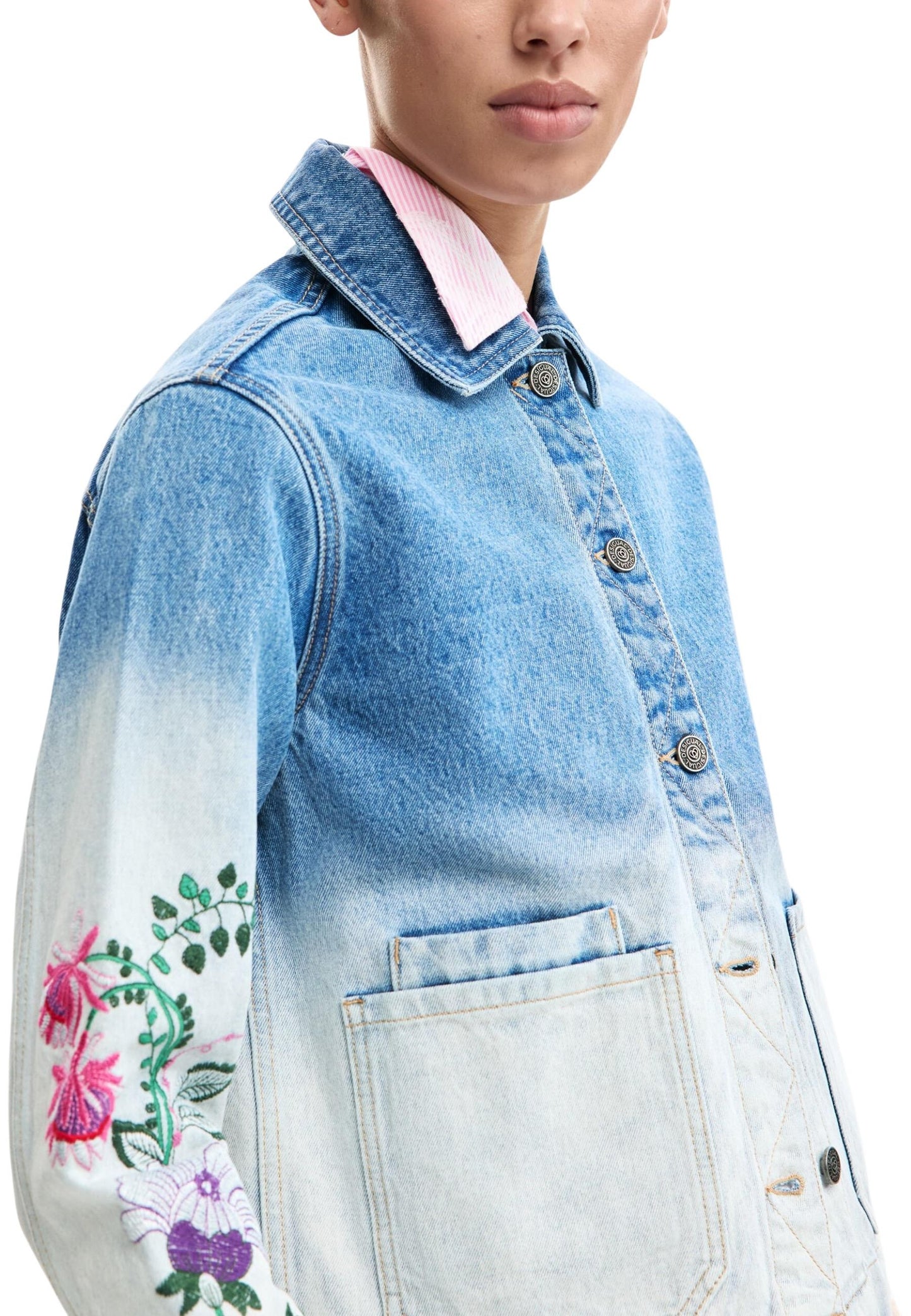 Desigual Giacca Donna Desigual 26SWED16 light blue  light blue