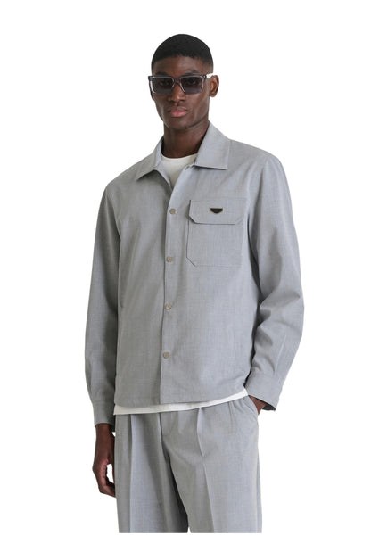 Antony Morato Camicia Uomo Antony Morato MMSL00787-FA600295 grey  grey