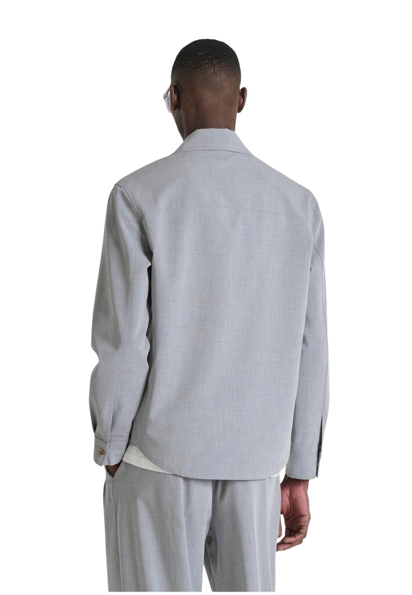 Antony Morato Camicia Uomo Antony Morato MMSL00787-FA600295 grey  grey