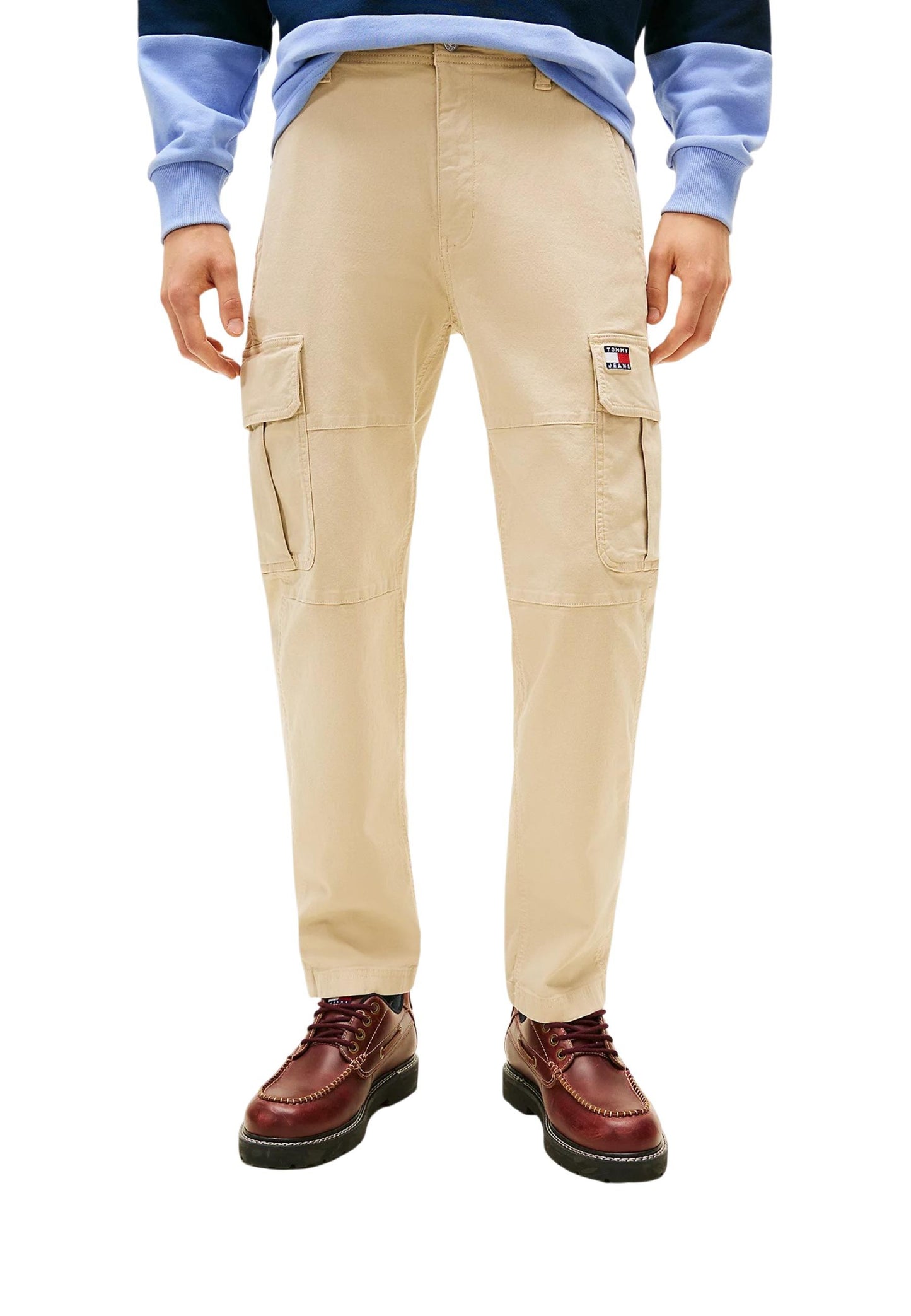 Tommy Hilfiger Jeans Pantaloni Uomo Tommy Hilfiger Jeans DM0DM22651 beige  beige