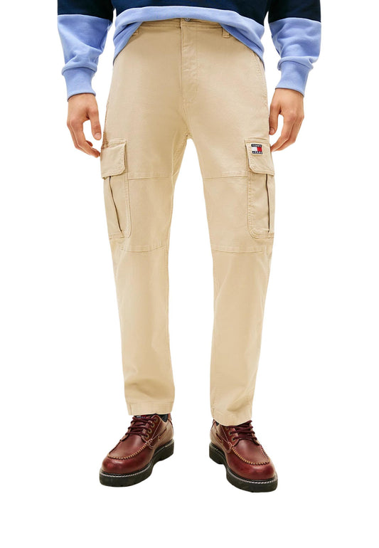 Tommy Hilfiger Jeans Pantaloni Uomo Tommy Hilfiger Jeans DM0DM22651 beige  beige