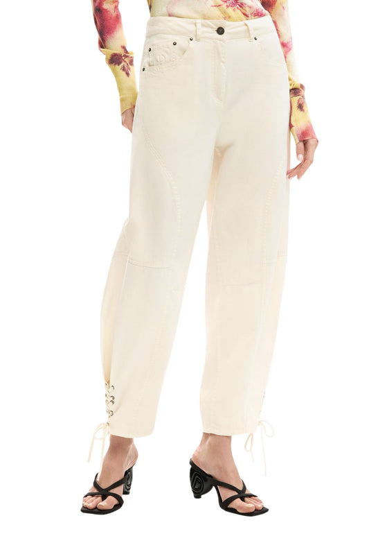 Desigual Pantaloni Donna Desigual 26SWPW24 beige  beige