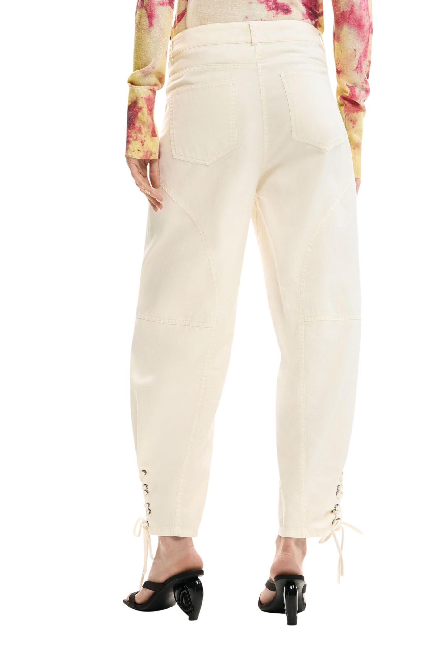 Desigual Pantaloni Donna Desigual 26SWPW24 beige  beige