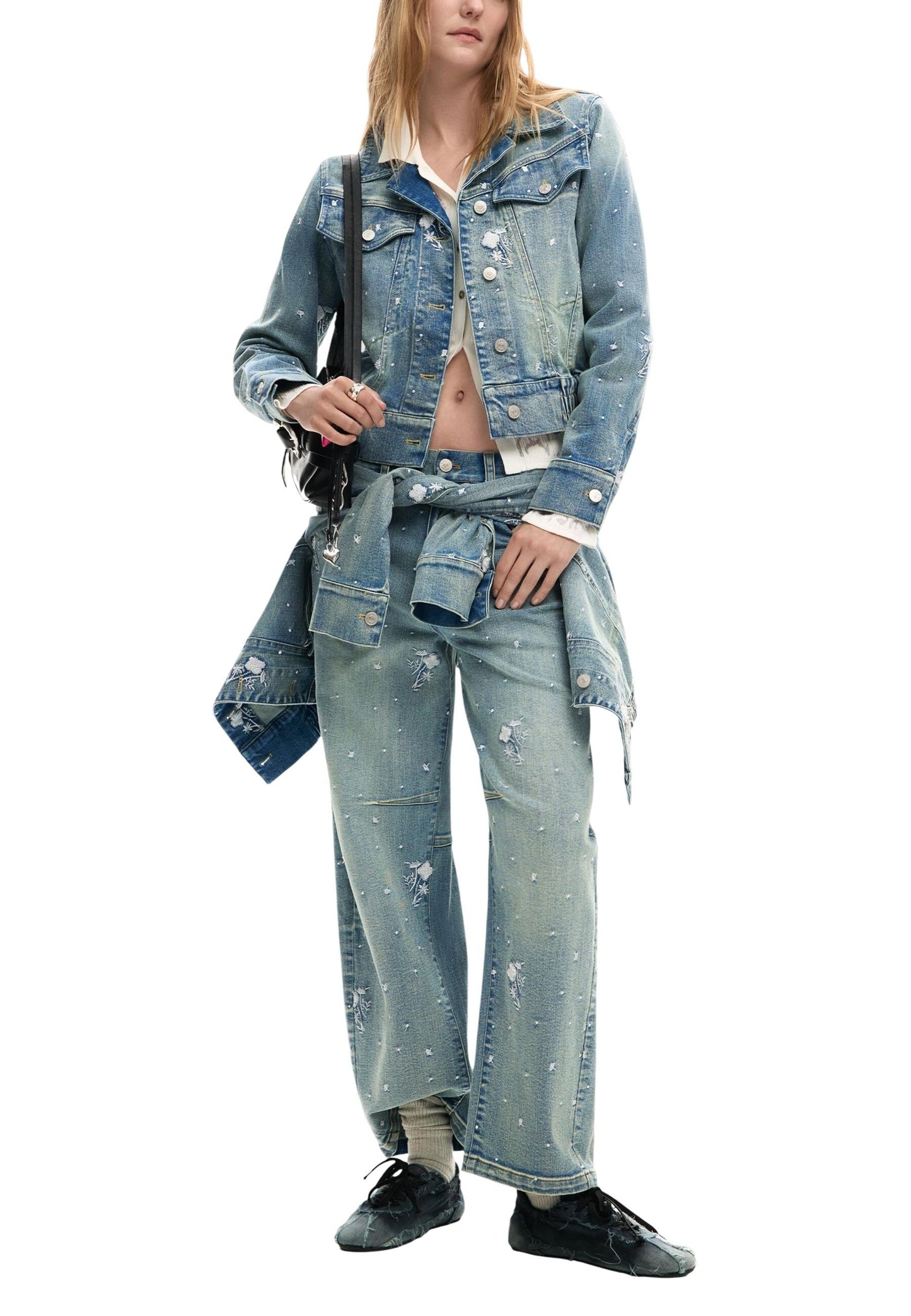 Desigual Giacca Donna Desigual 26SWED11 light blue  light blue