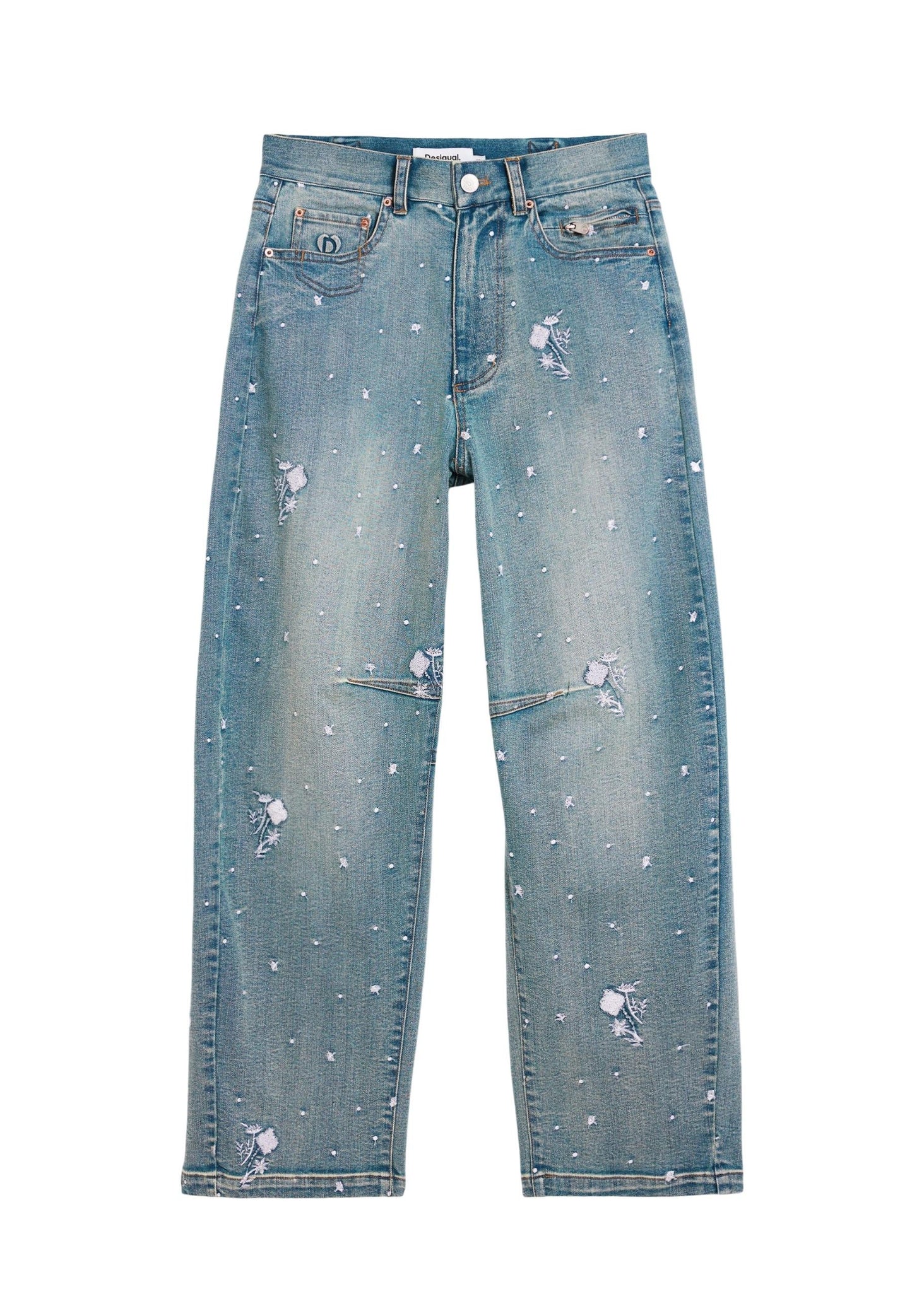 Desigual Jeans Donna Desigual 26SWDD36 light blue  light blue