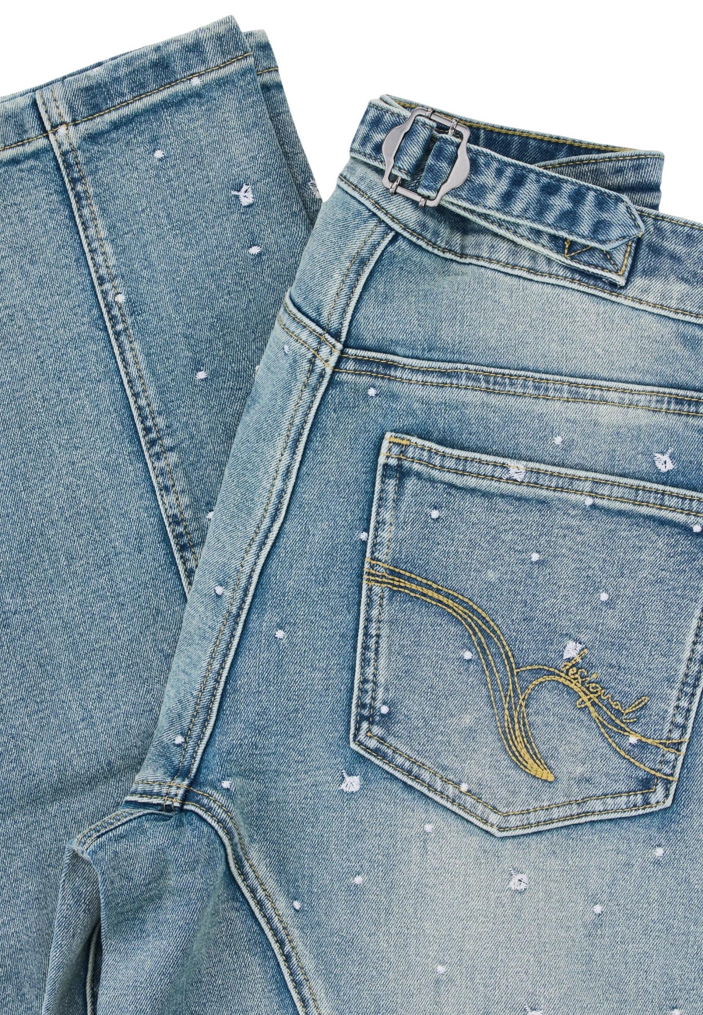 Desigual Jeans Donna Desigual 26SWDD36 light blue  light blue