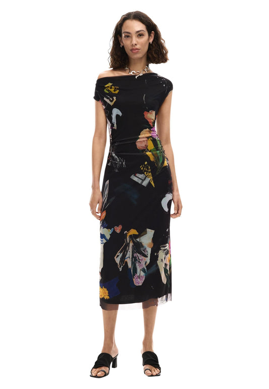 Desigual Abito Donna Desigual 26SWVK29 black  black
