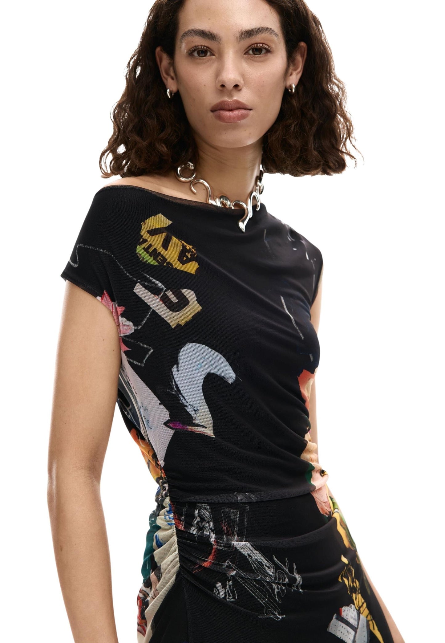 Desigual Abito Donna Desigual 26SWVK29 black  black