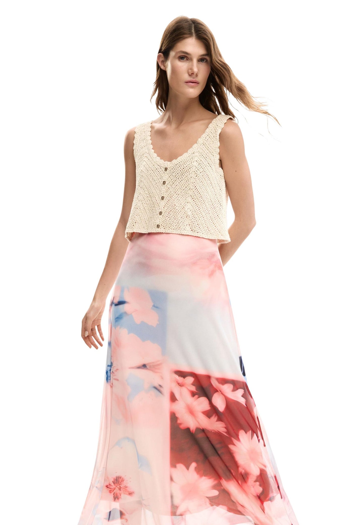 Desigual Abito Donna Desigual 26SWVK31 pink  pink