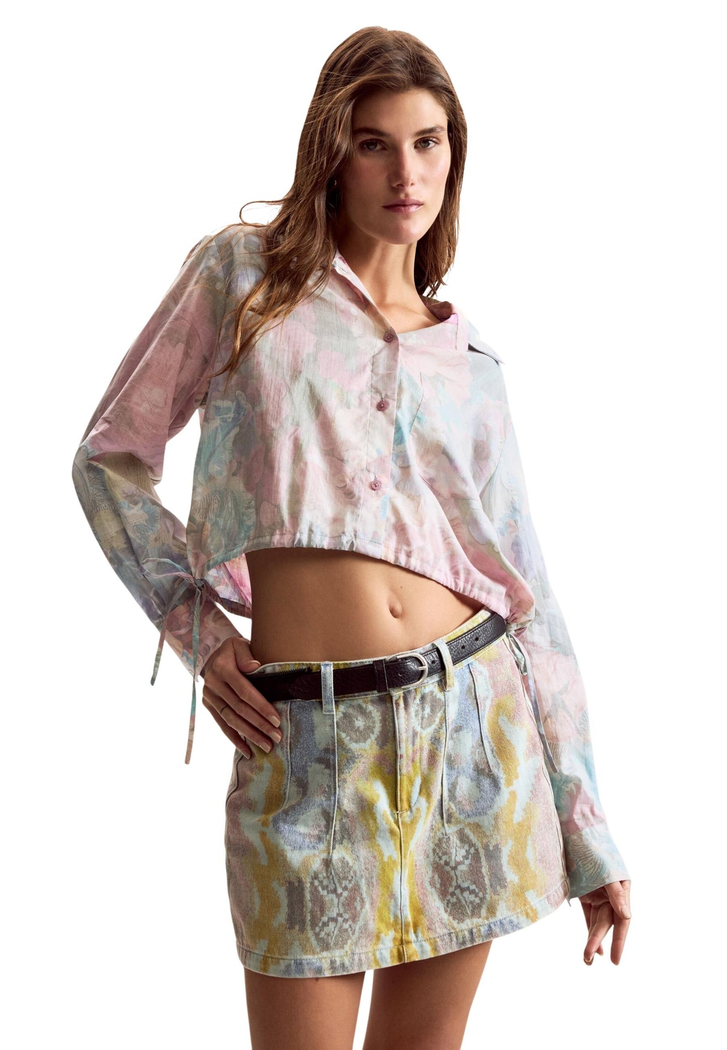 Desigual Camicia Donna Desigual 26SWCW25 pink  pink