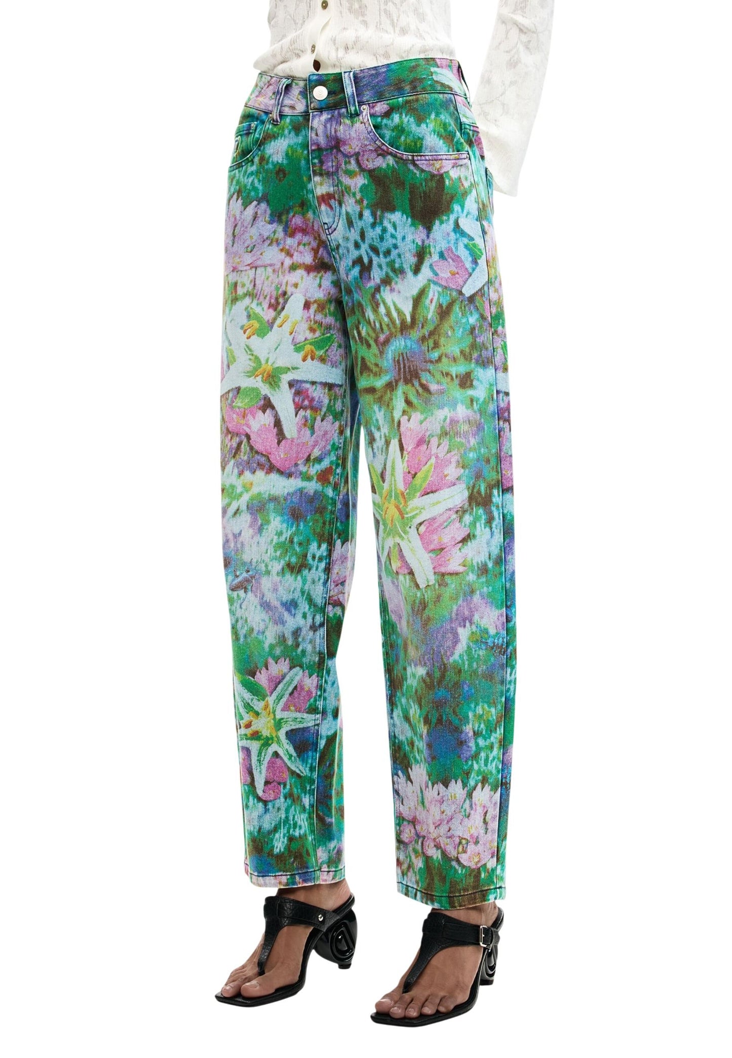 Desigual Jeans Donna Desigual 26SWDD17 light blue  light blue