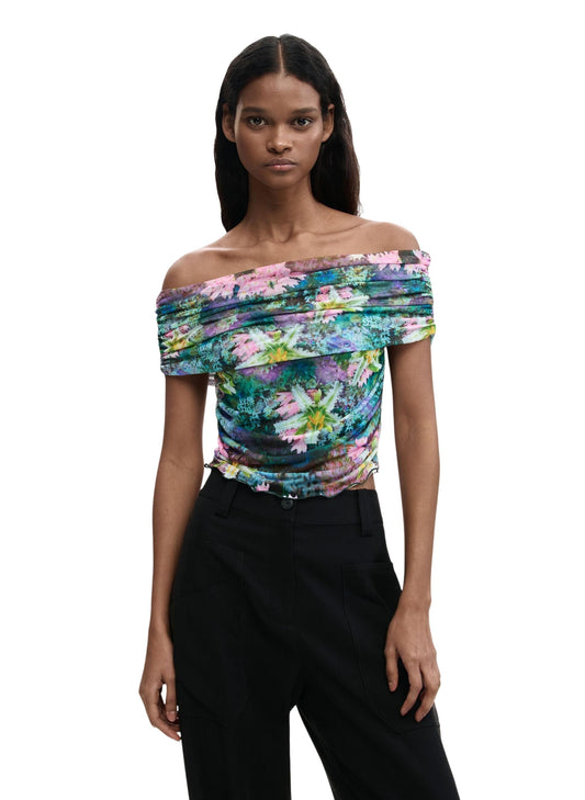 Desigual Top Donna Desigual 26SWTK22 light blue  light blue
