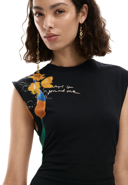 Desigual Abito Donna Desigual 26SWVK50 black  black
