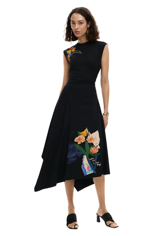 Desigual Abito Donna Desigual 26SWVK50 black  black