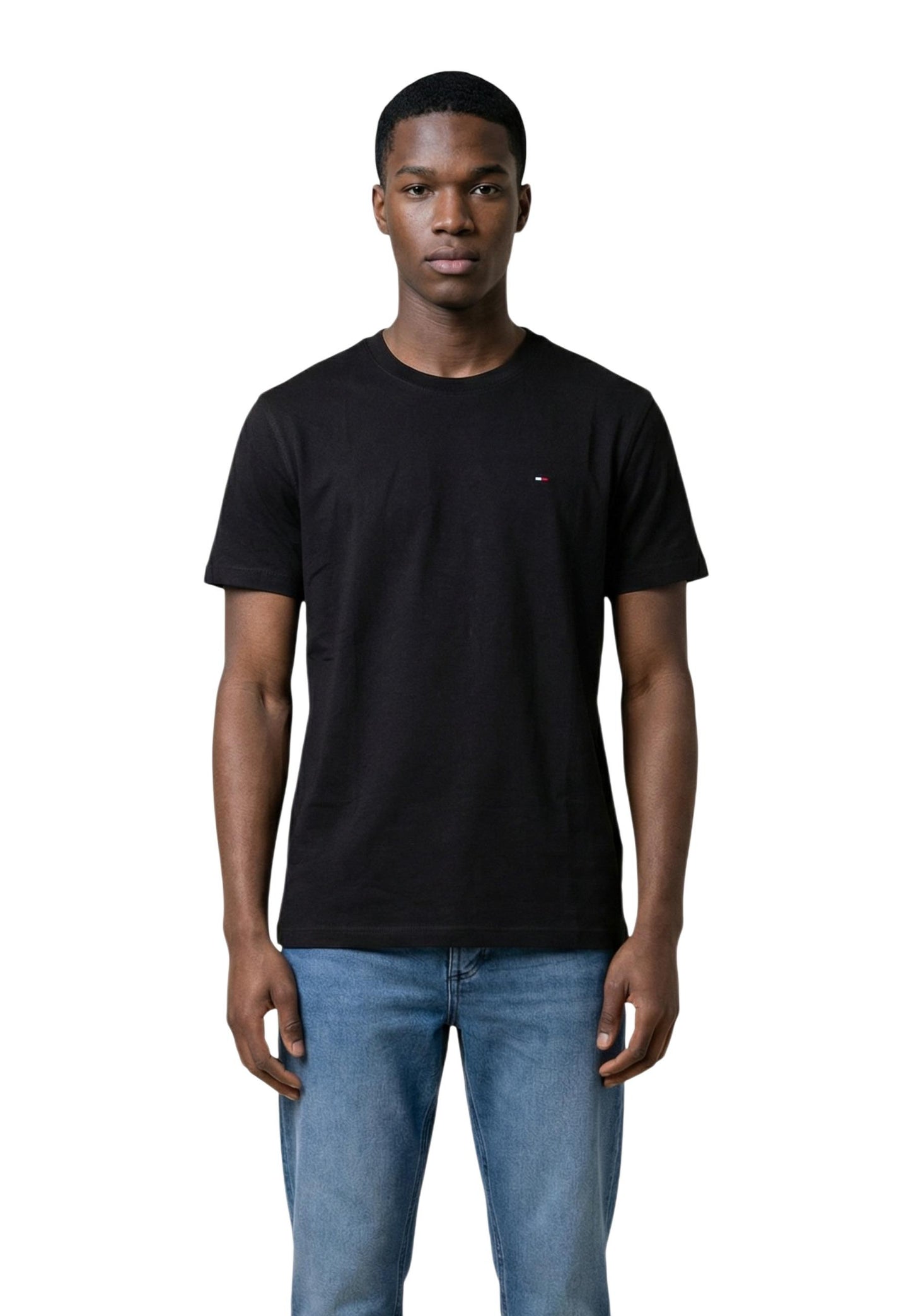 Tommy Hilfiger Jeans T-Shirt Uomo Tommy Hilfiger Jeans DM0DM22504 black  black