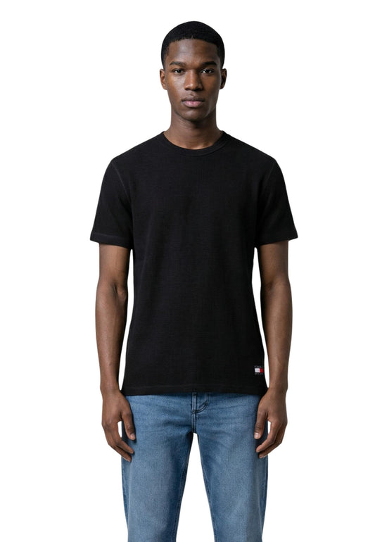 Tommy Hilfiger Jeans T-Shirt Uomo Tommy Hilfiger Jeans DM0DM22529 black  black