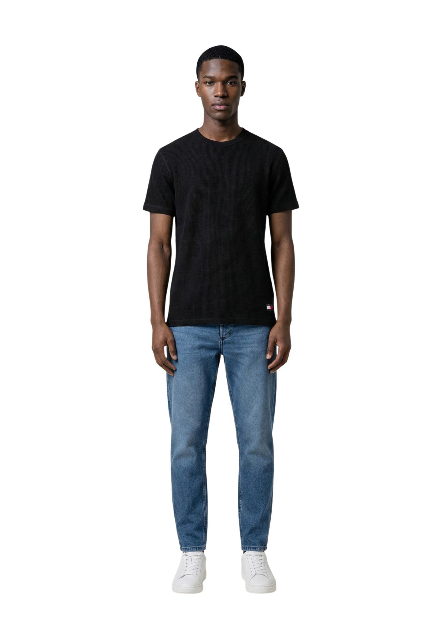 Tommy Hilfiger Jeans T-Shirt Uomo Tommy Hilfiger Jeans DM0DM22529 black  black