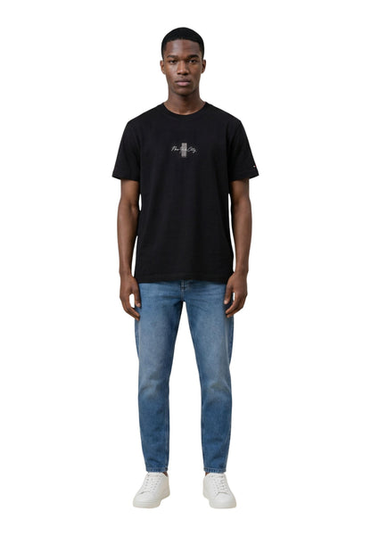 Tommy Hilfiger Jeans T-Shirt Uomo Tommy Hilfiger Jeans DM0DM22532 black  black